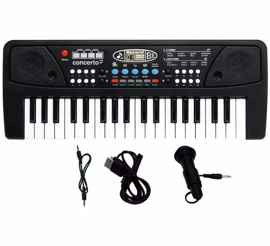 Translation missing: de.Teclado Electrónico de 37 Teclas con Micrófono USB