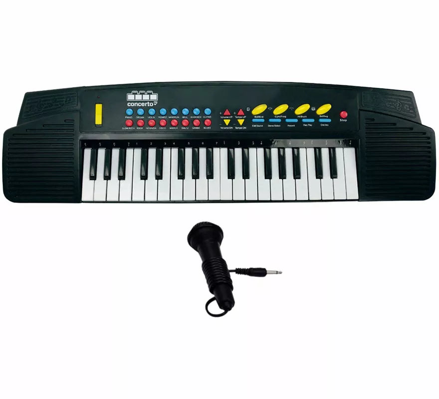 Translation missing: de.Teclado Electrónico de 37 Teclas con Micrófono USB y Función Profesor
