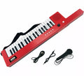 Teclado Electrónico de 37 Teclas con Micrófono y Correa Bandolera