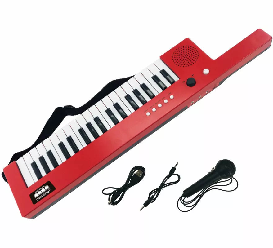 Translation missing: de.Teclado Electrónico de 37 Teclas con Micrófono y Correa Bandolera
