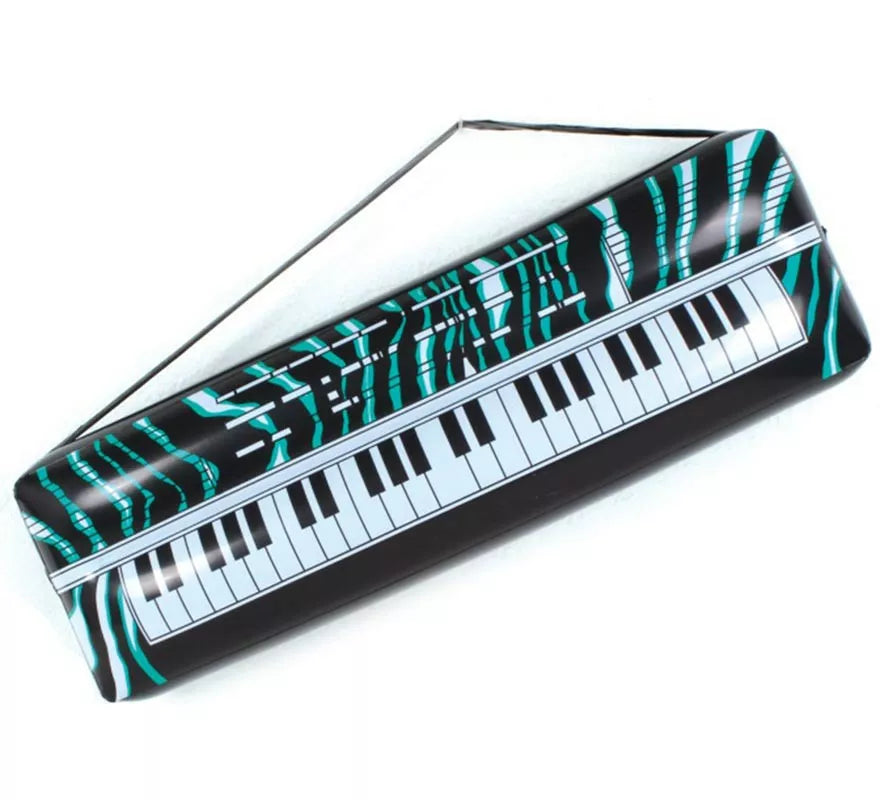 Translation missing: de.Teclado Hinchable negro y azul de 70 cm