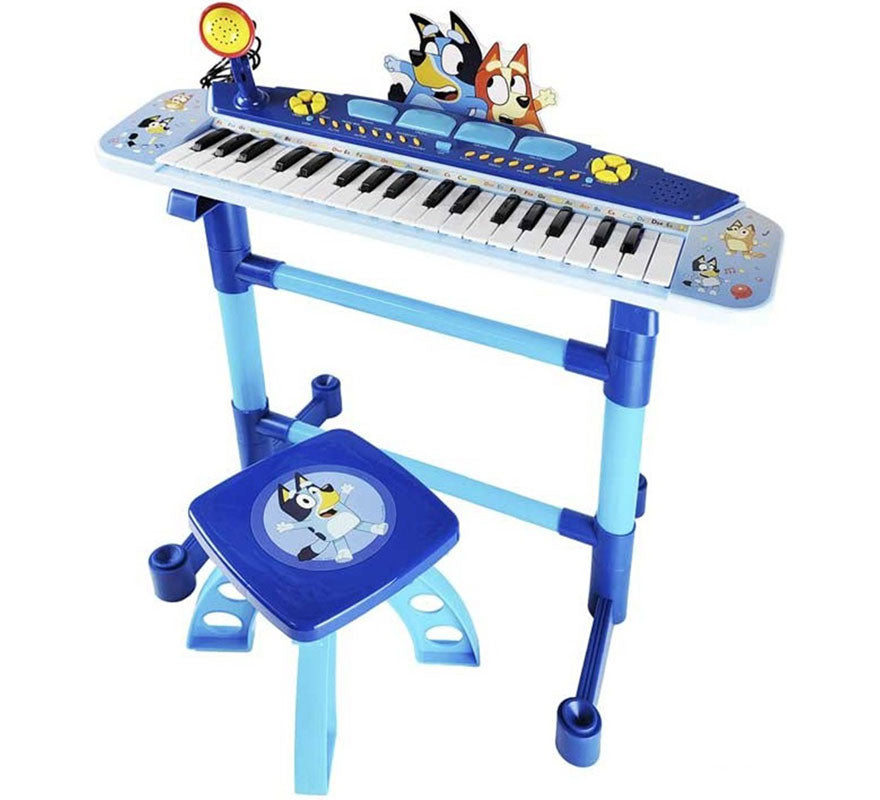 Translation missing: de.Teclado Musical con Pie y Banqueta Bluey