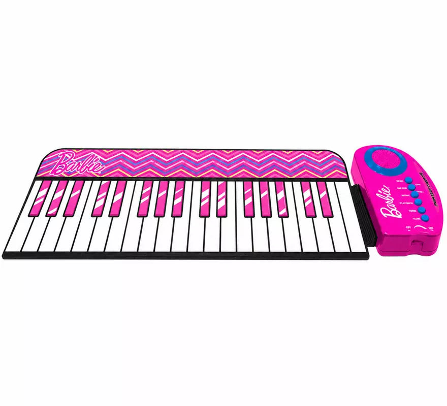 Translation missing: de.Teclado Musical Electrónico Flexible Barbie de 37 Teclas