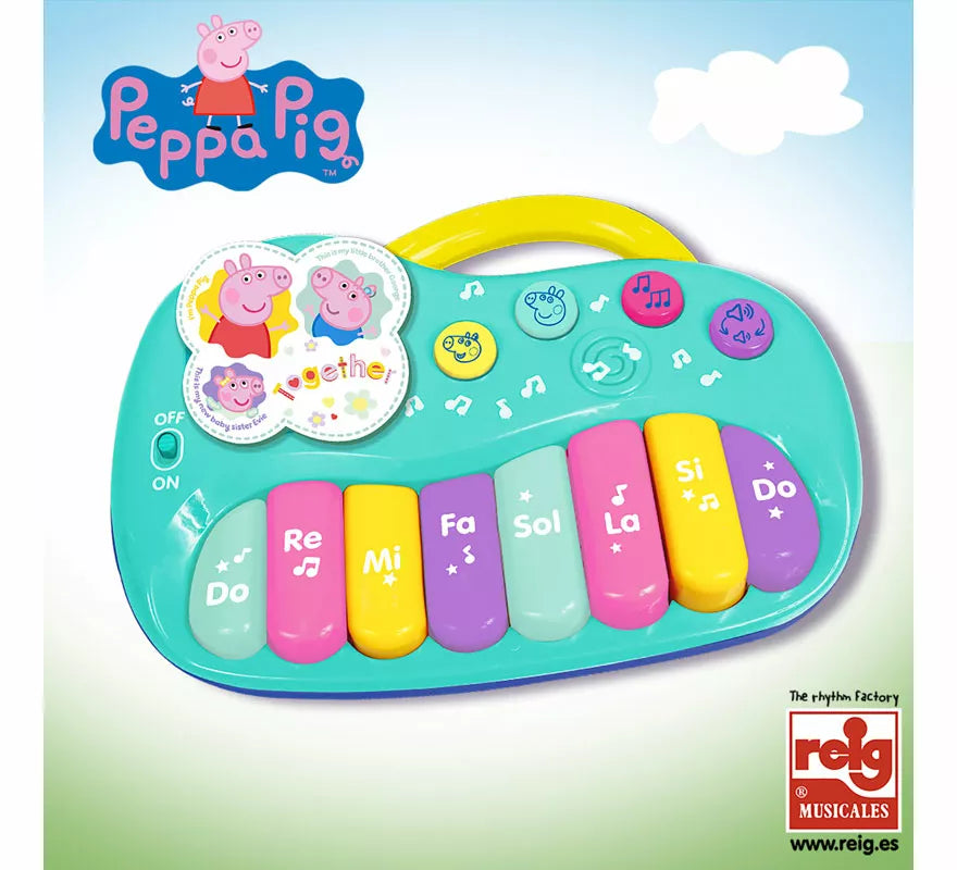 Translation missing: de.Teclado Musical Peppa Pig Electrónico