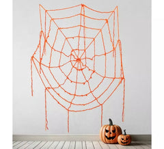 Oranges Spinnennetz 1,8 m