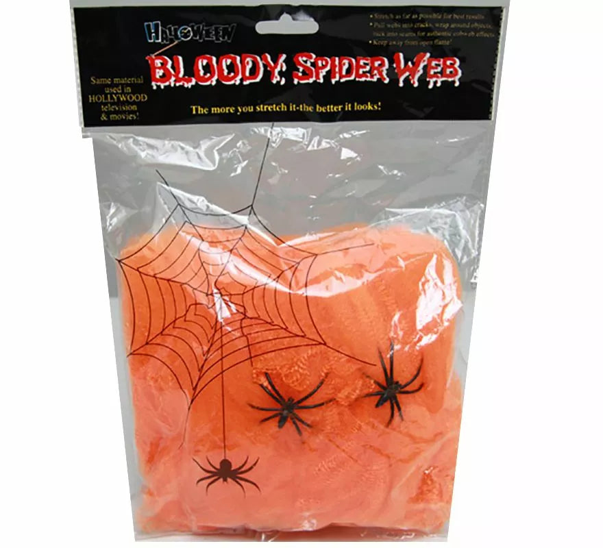 Translation missing: de.Telaraña con 2 arañas en varios colores