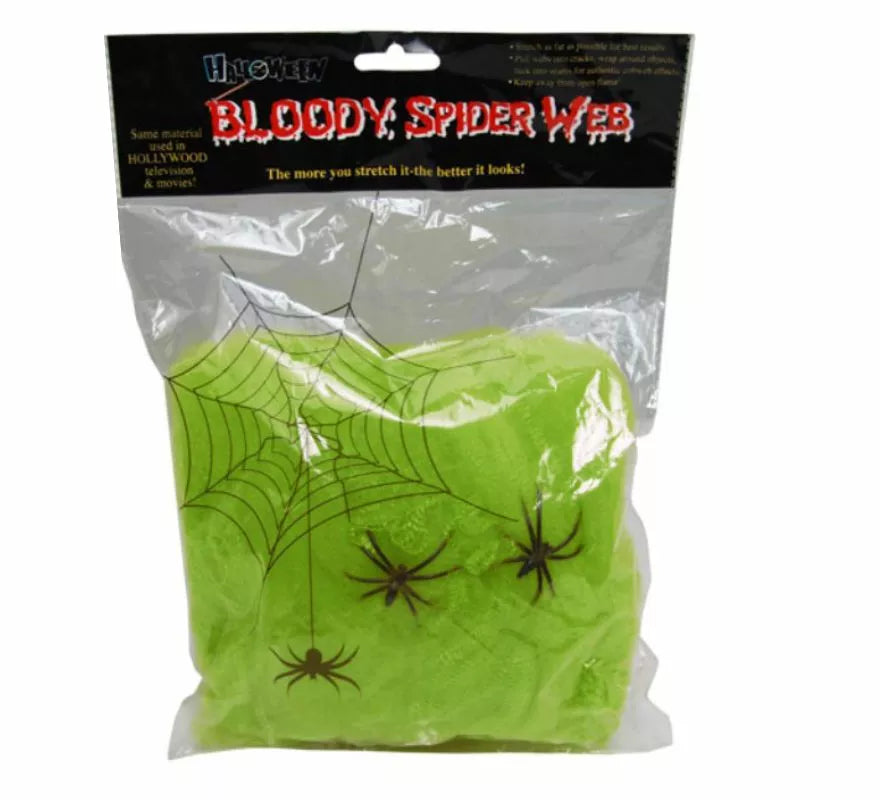 Translation missing: de.Telaraña con 2 arañas en varios colores