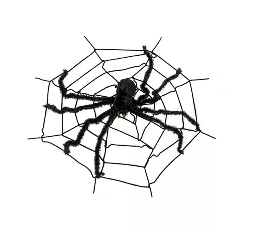Translation missing: de.Telaraña con Araña de 240x240 cm