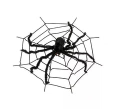 Spinnennetz mit Spinne 240x240 cm