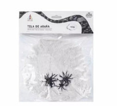 Spinnennetz mit Spinnen von 100 g in verschiedenen Farben