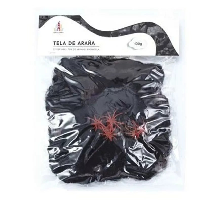 Translation missing: de.Telaraña con arañas de 100 g en varios colores