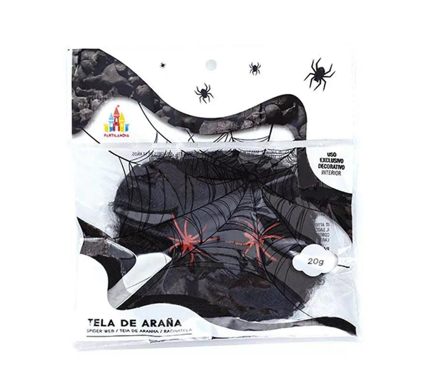 Translation missing: de.Telaraña con arañas de 20 g en varios colores