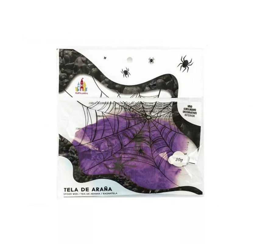 Translation missing: de.Telaraña con arañas de 50 g en varios colores