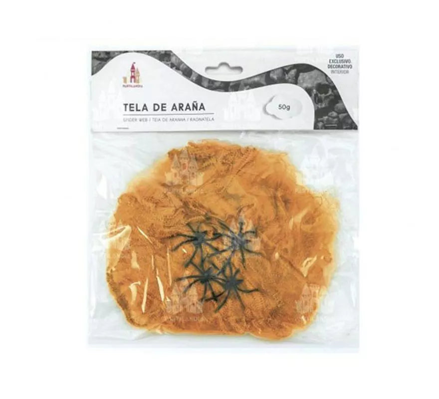 Translation missing: de.Telaraña con arañas de 50 g en varios colores