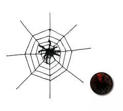 Spinnennetz mit Licht, Ton und Bewegung 180x180 cm