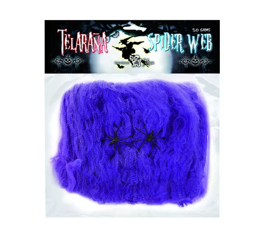 Translation missing: de.Telaraña de 20 gr con 2 Arañas de colores surtidos