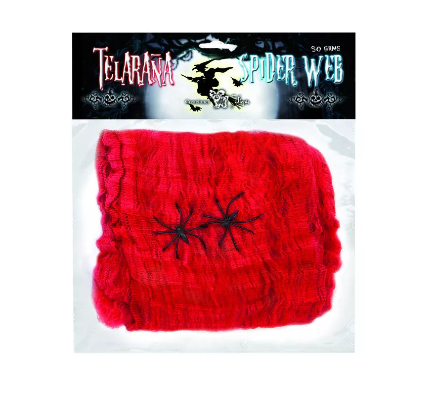 Translation missing: de.Telaraña de 20 gr con 2 Arañas de colores surtidos