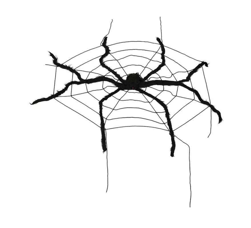Telaraña de 200 cm con Araña de 150 cm