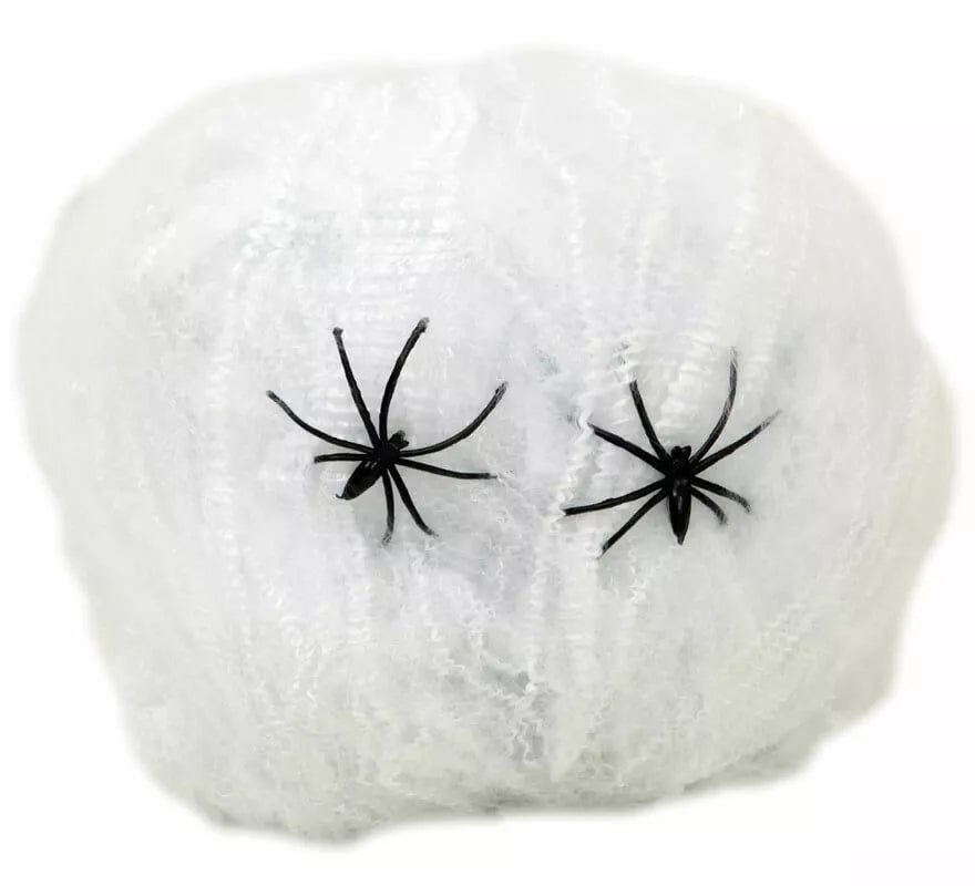 Telaraña de 40 gramos con Arañas