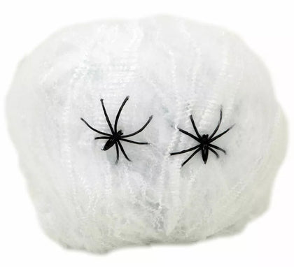 Telaraña de 40 gramos con Arañas