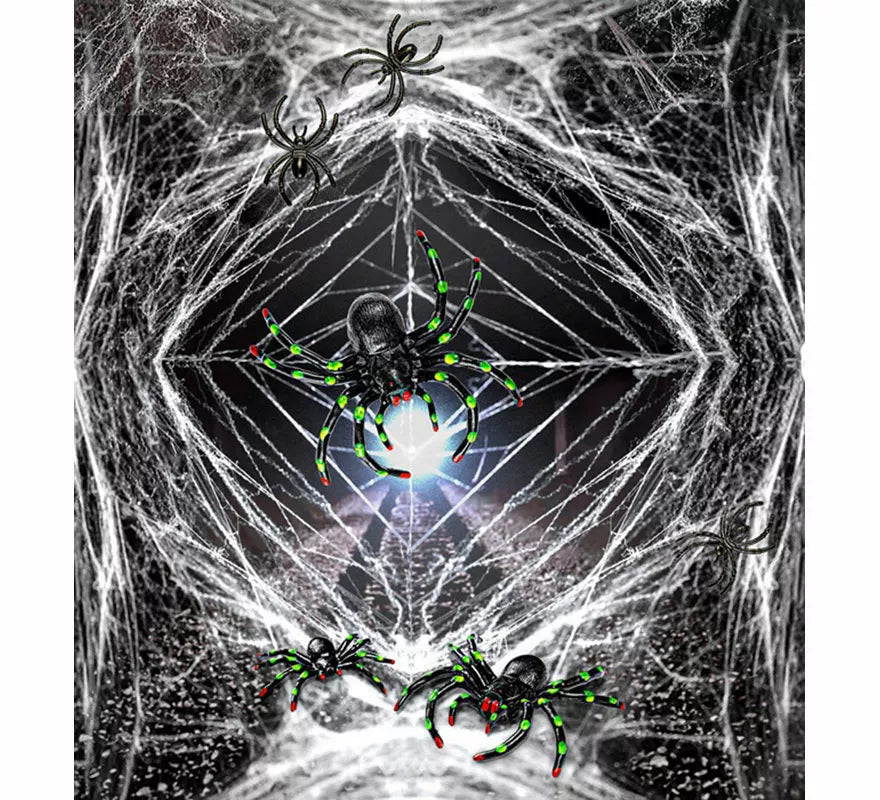 Translation missing: de.Telaraña de 50 g con 3 Arañas