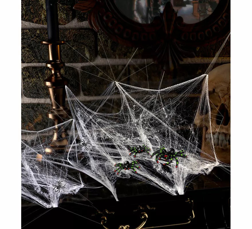 Translation missing: de.Telaraña de 50 g con 3 Arañas