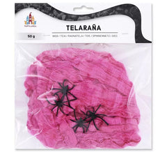50 g fuchsiafarbenes Spinnennetz