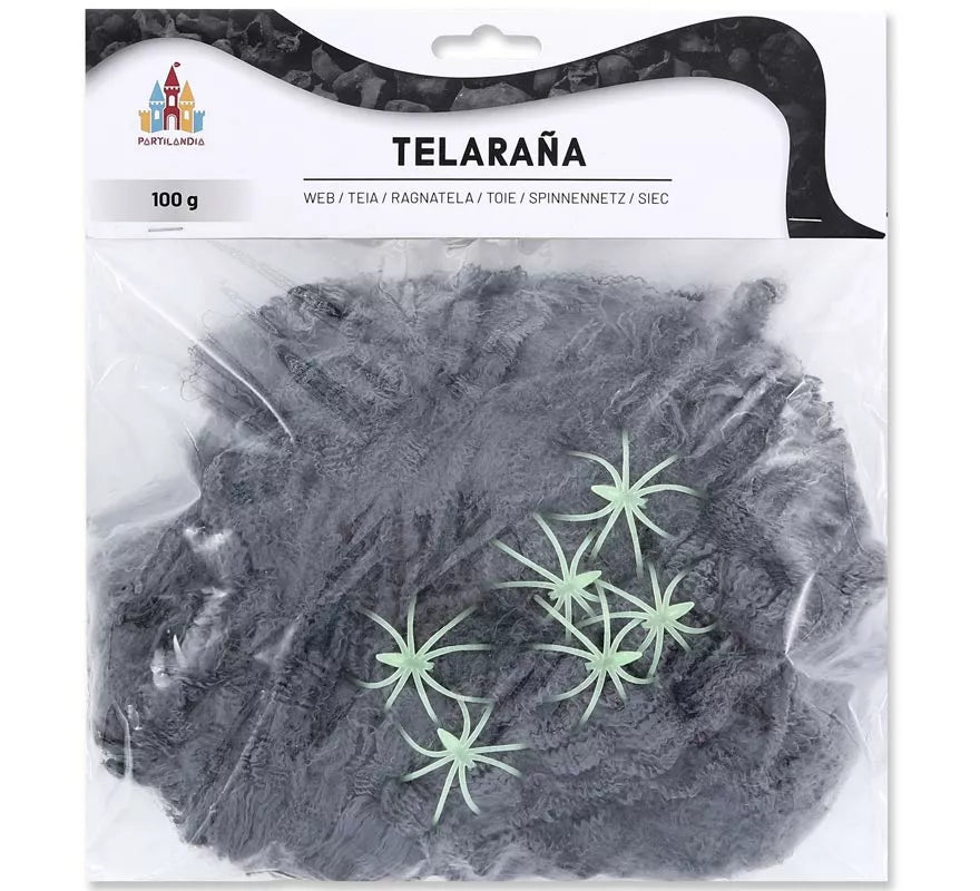 Translation missing: de.Telaraña gris de 100 gr