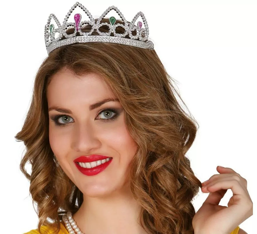 Translation missing: de.Tiara o Diadema de color plata