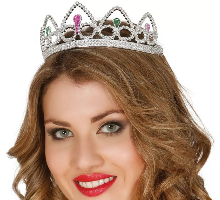 Translation missing: de.Tiara o Diadema de color plata