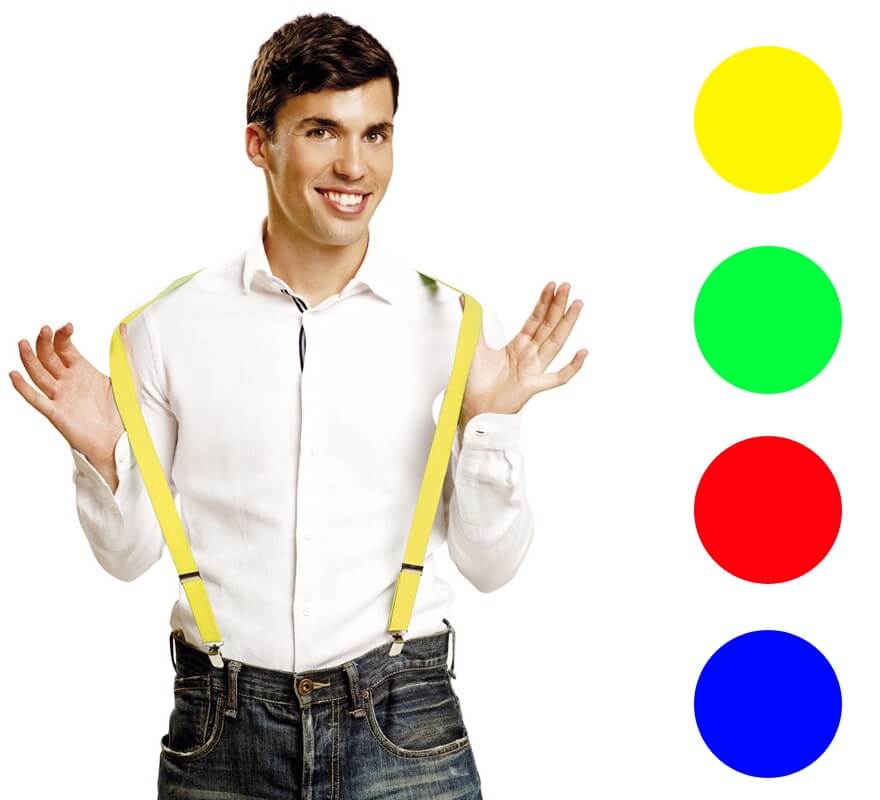 Translation missing: de.Tirantes en varios colores