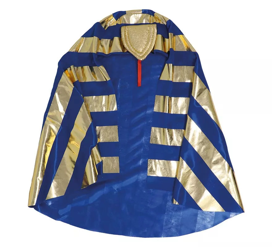 Translation missing: de.Tocado de Faraón Plateado y Azul