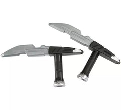 Tonfa Ninja mit Klingen 21x33 cm