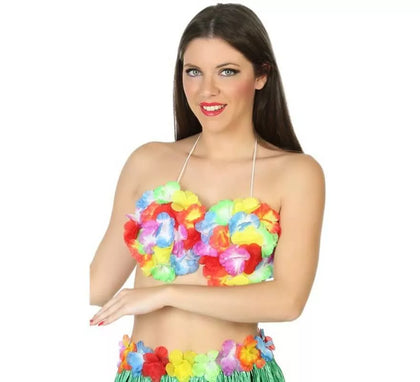 Top de Flores Hawaiano Multicolor