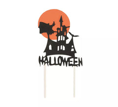 Haunted House Topper für 8x17 cm große Torte