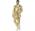 Traje Divertido dorado para hombre