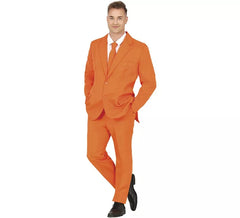 Eleganter lustiger Herrenanzug in Orange