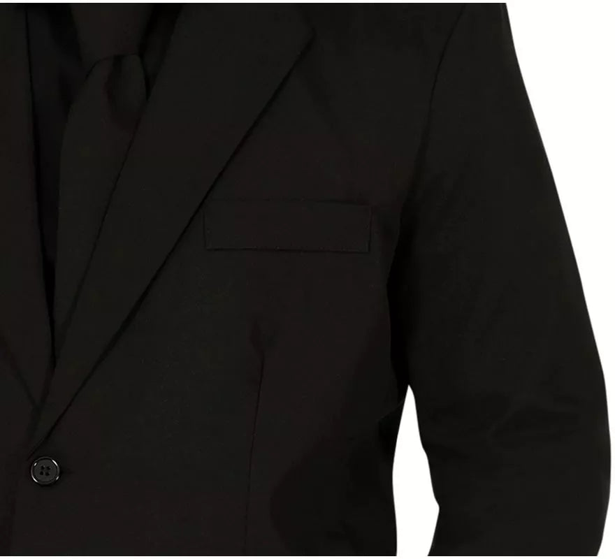 Traje Divertido negro mate para hombre