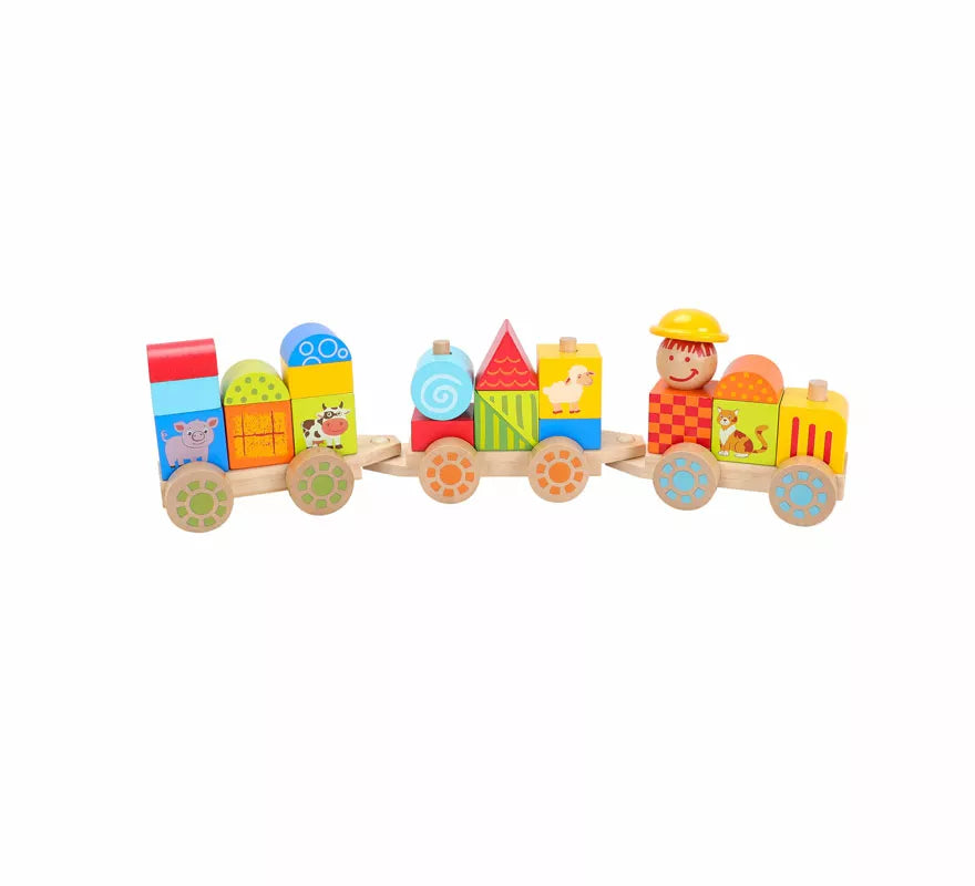Translation missing: de.Tren de madera infantil