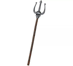 Dreizack mit Totenkopf 90 cm
