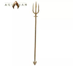 Abnehmbarer 120 cm großer goldener Aquaman-Dreizack