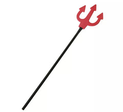 Dreizack rot und schwarz Eva Kind 58 cm