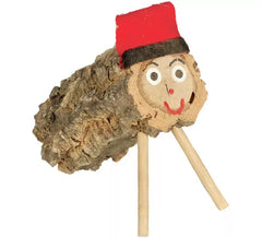 8 cm Caga Tió Weihnachtskoffer