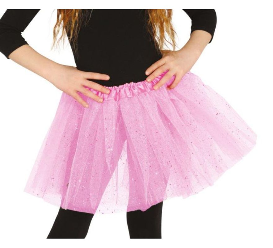Tutú con Brillantes en varios colores para niñas