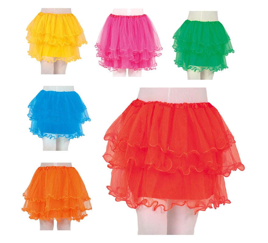 Translation missing: de.Tutú con Volantes de 35 cm Infantil en varios colores