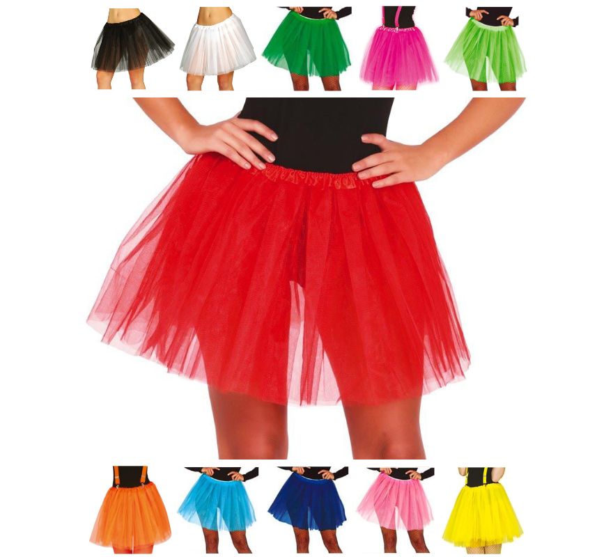 Translation missing: de.Tutú de 40 cm en varios colores para mujer