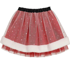 Weihnachtsmann-Tutu für Kinder, 30 cm