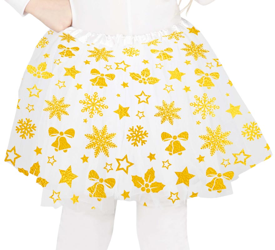 Translation missing: de.Tutú Estrellas doradas infantil de 30 cm