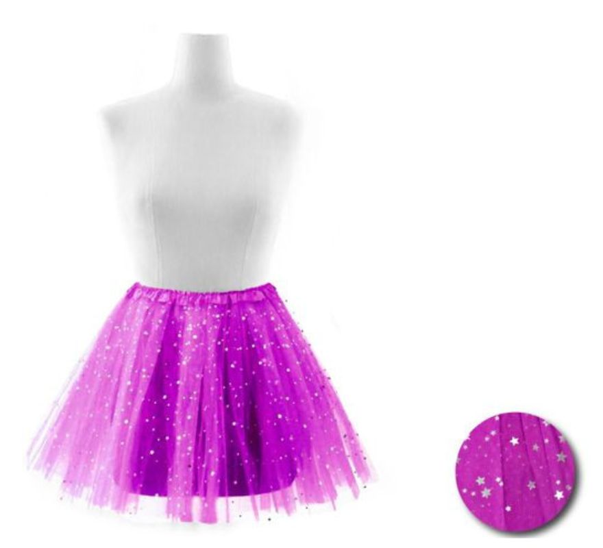 Translation missing: de.Tutú Estrellas en varios colores para mujer de 40 cm