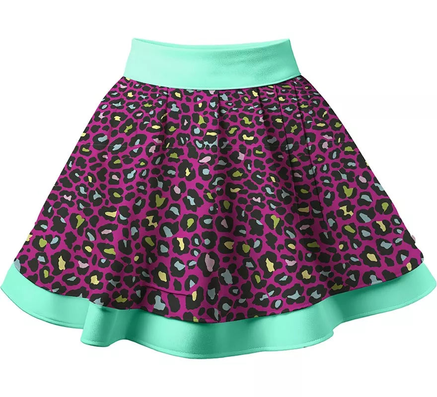 Translation missing: de.Tutú Leopardo multicolor de 40 cm para mujer